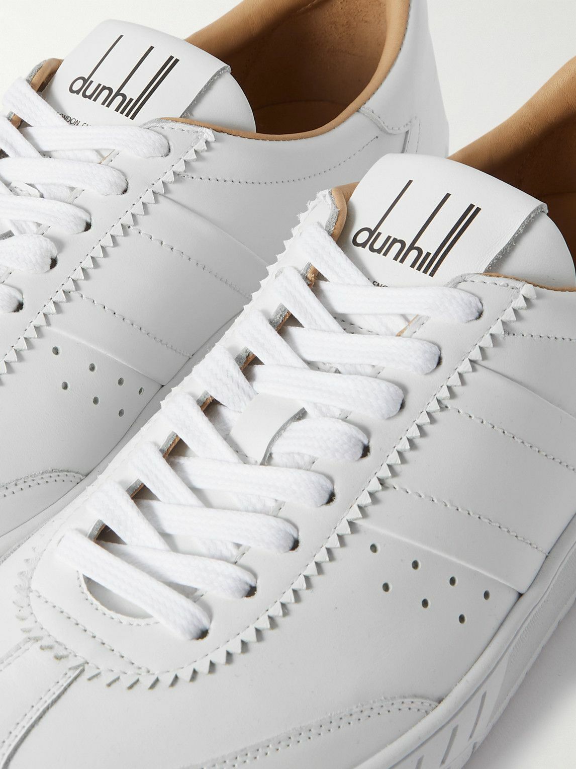 Dunhill Court Legacy Leather Sneakers White Dunhill