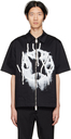 1017 ALYX 9SM Black Zip-Up Shirt
