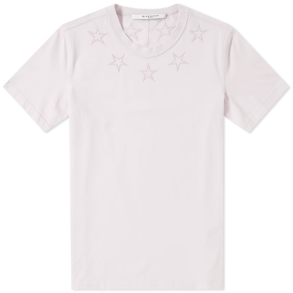 givenchy star t shirt white