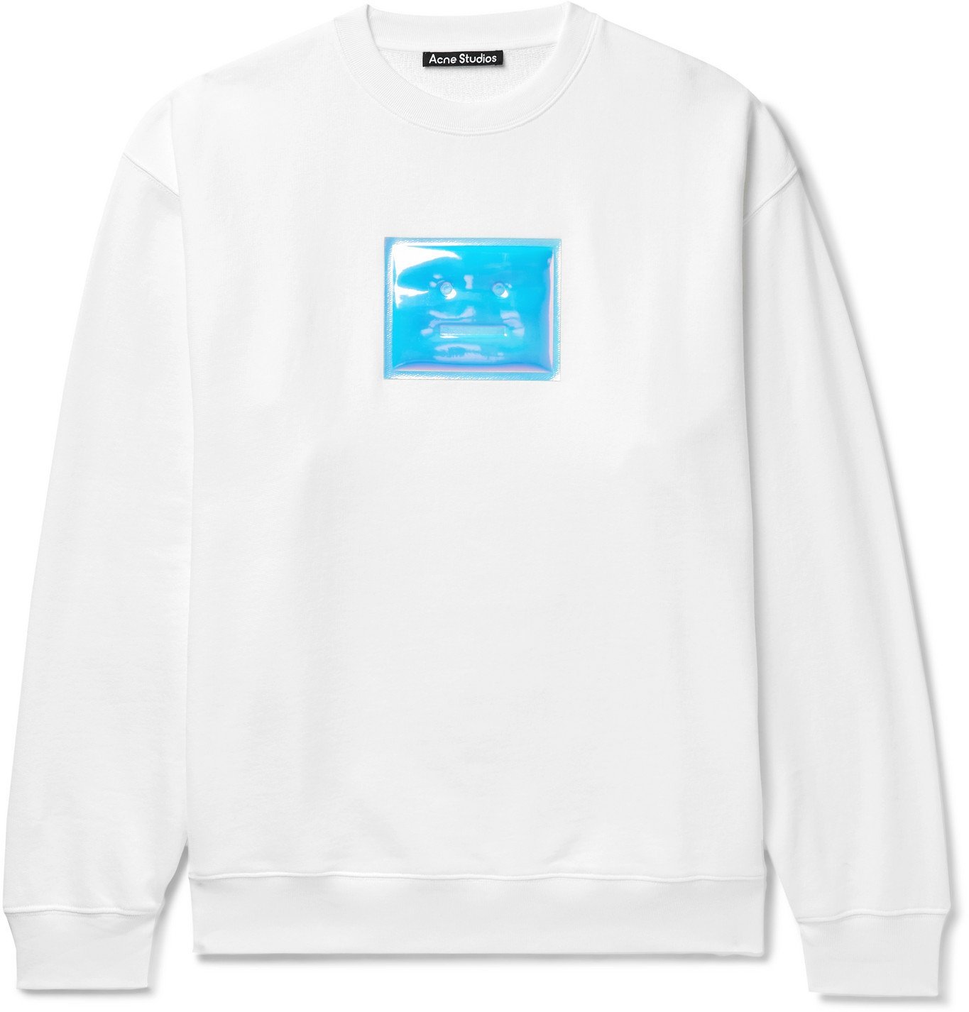 acne studios logo sweater