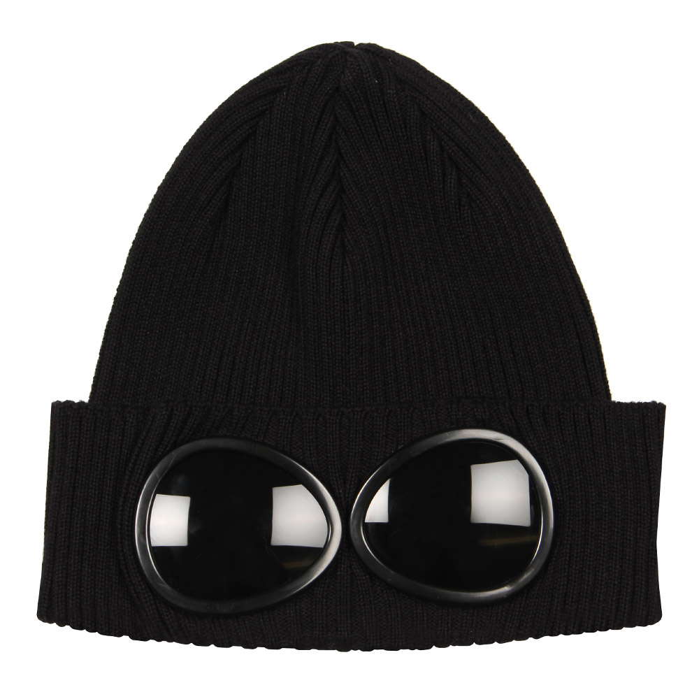 cp company beanie navy