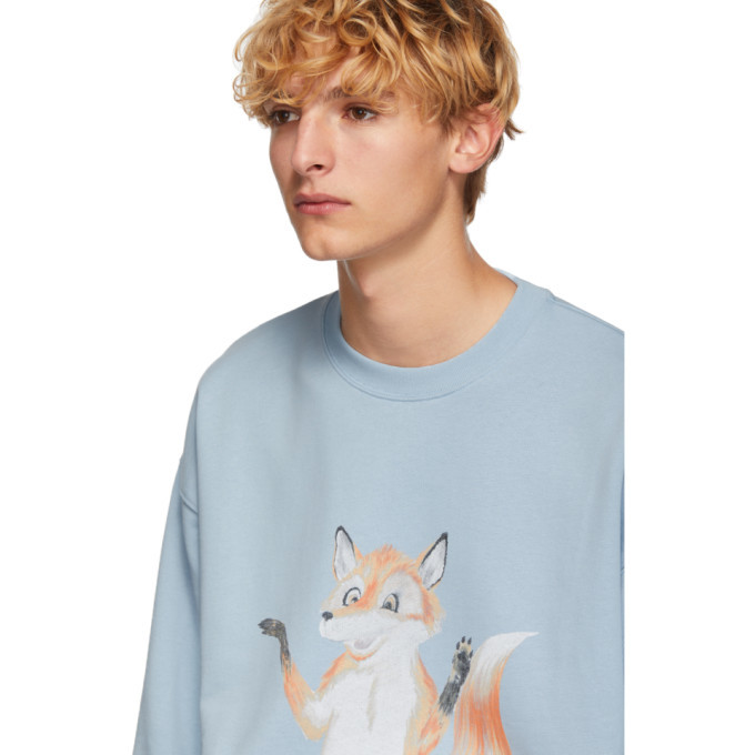 acne studios fox sweatshirt