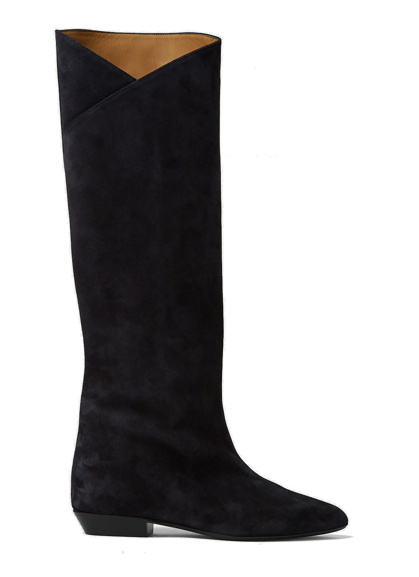 Shany Knee High Boots in Black