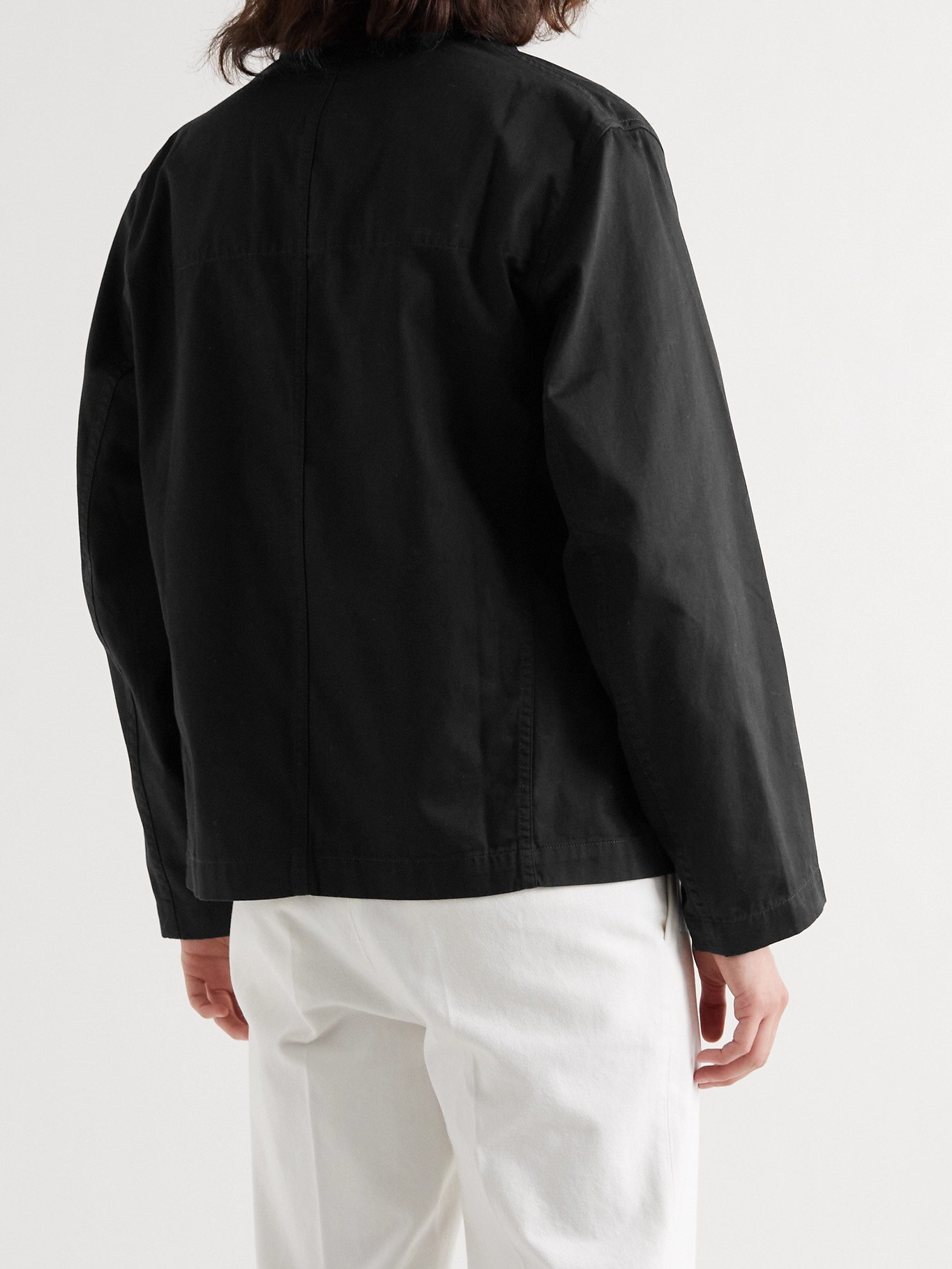 LEMAIRE - Denim Overshirt - Black Lemaire