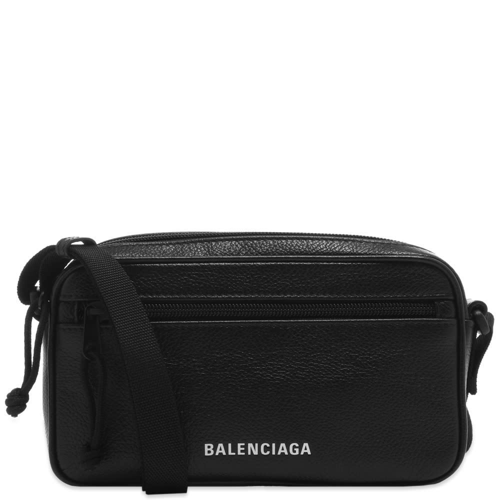 Balenciaga Grained Leather Logo Camera Bag Balenciaga