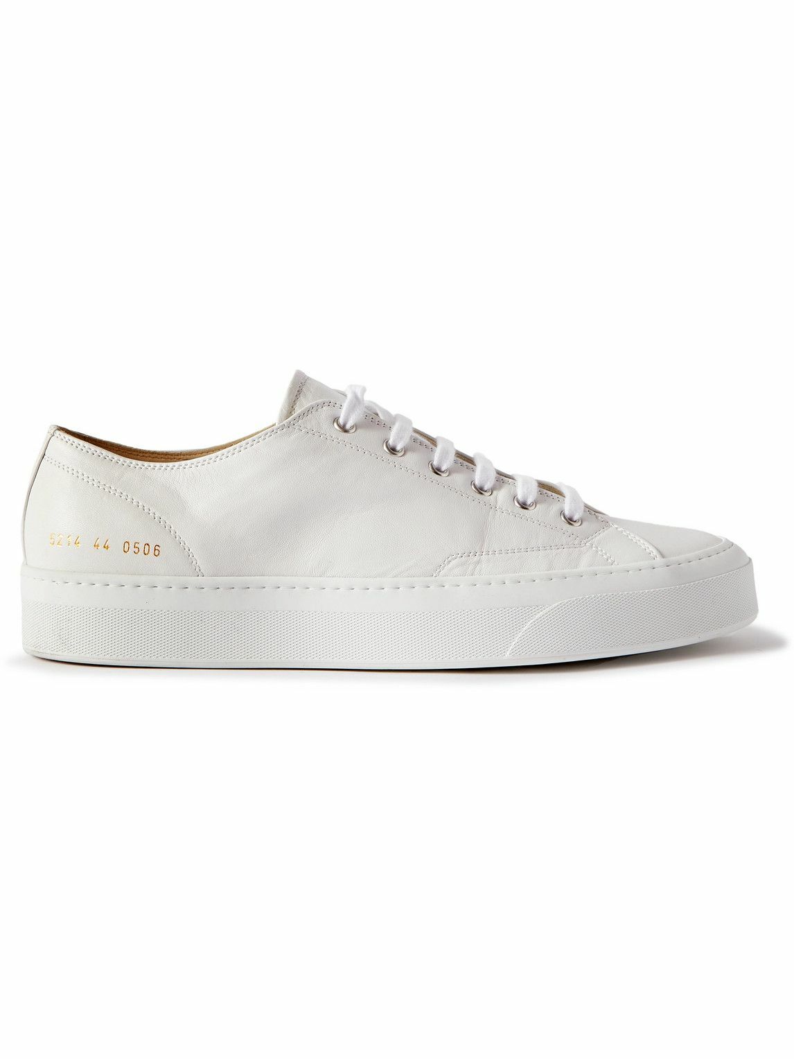 Common Projects - Tournament Leather Sneakers - White Common Projects