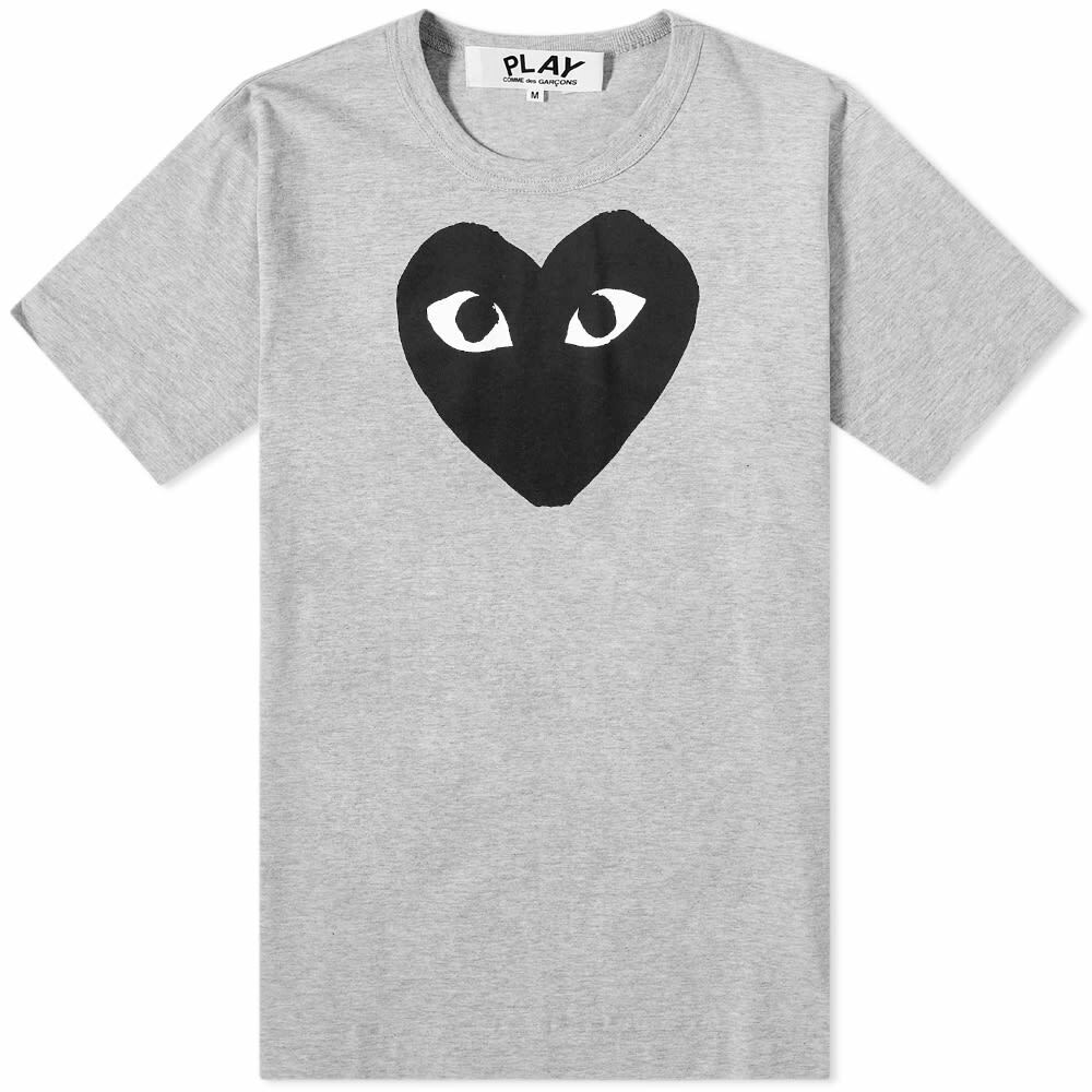 Comme des Garçons Play Men's Solid Heart Logo T-Shirt in Navy Comme des ...