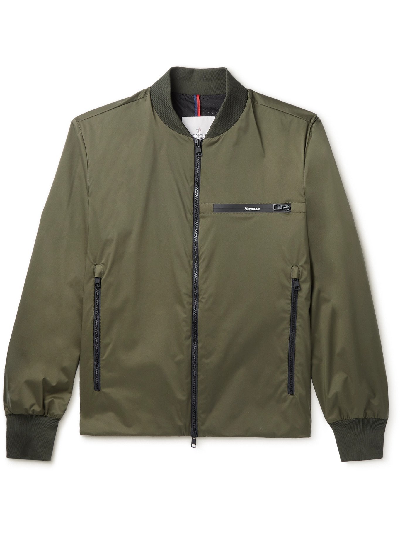 moncler green bomber jacket