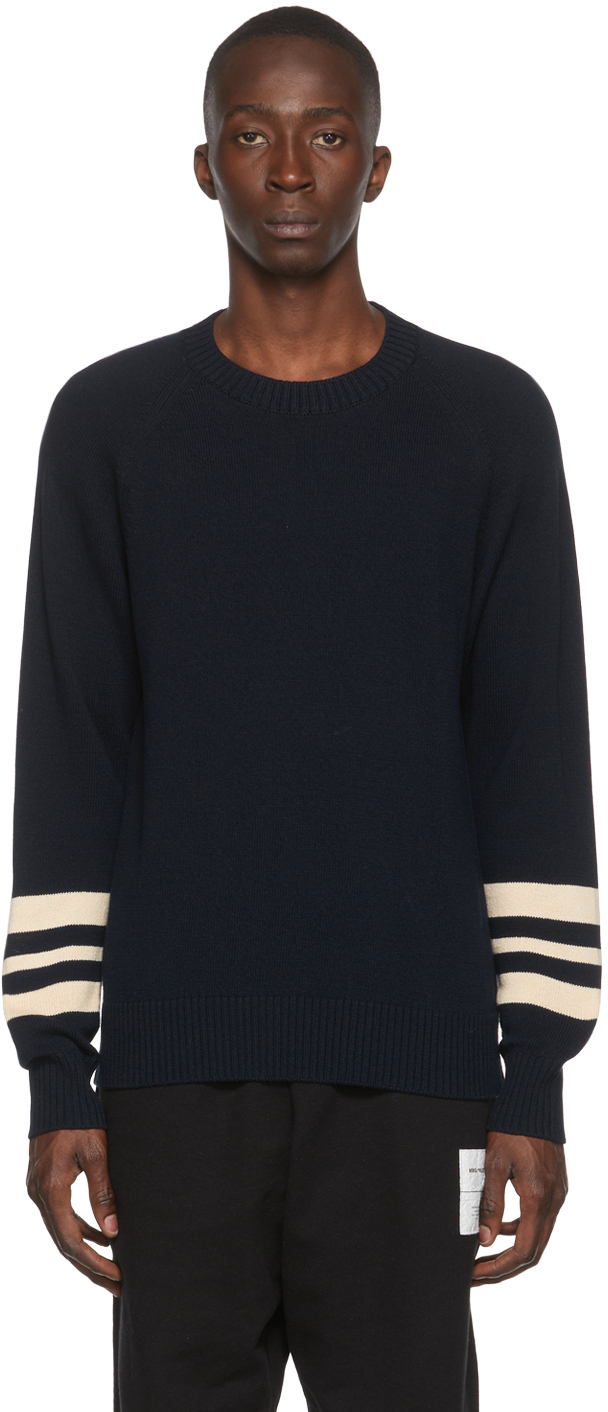 Norse Projects Navy Fridolf Sweater Norse Projects