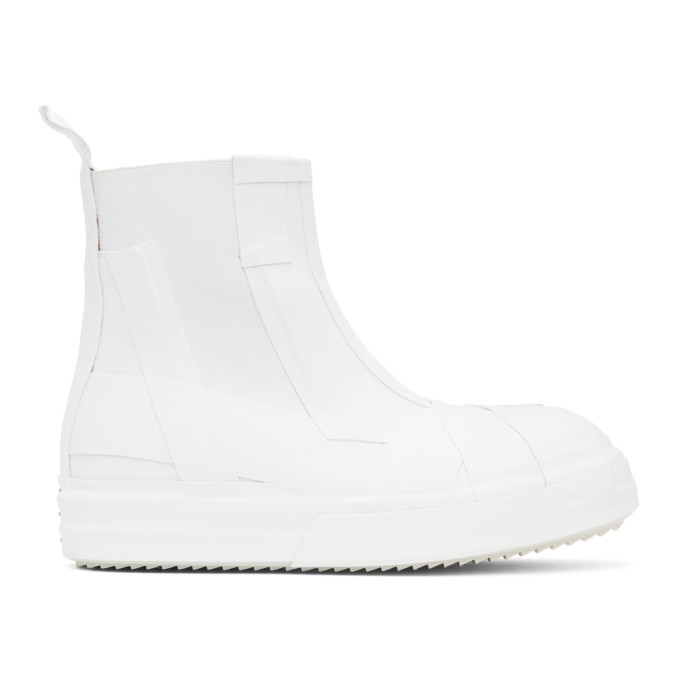 rick owens rubber boots