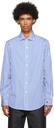 Polo Ralph Lauren White & Blue Stripe Shirt