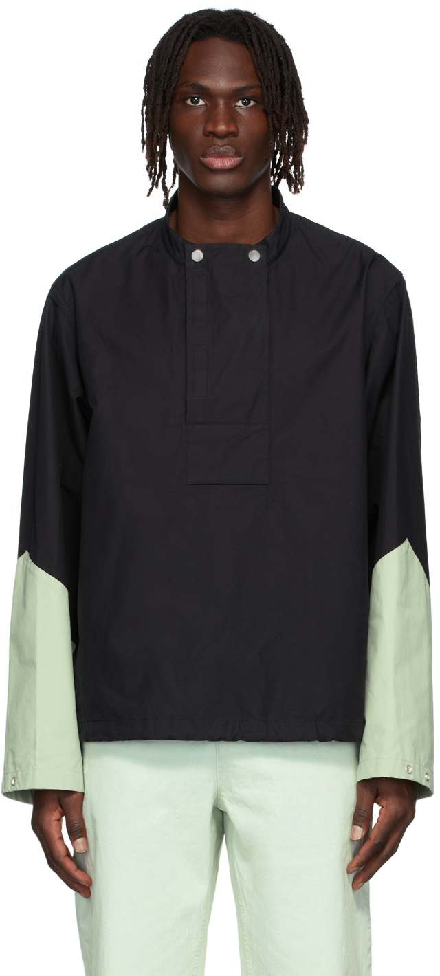 Jil Sander Black Cotton Jacket Jil Sander
