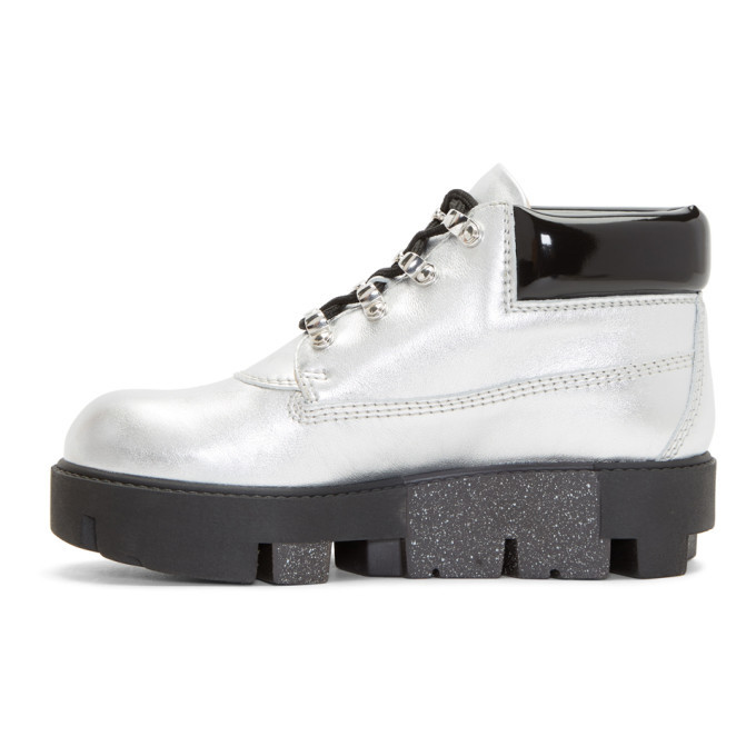 acne silver boots