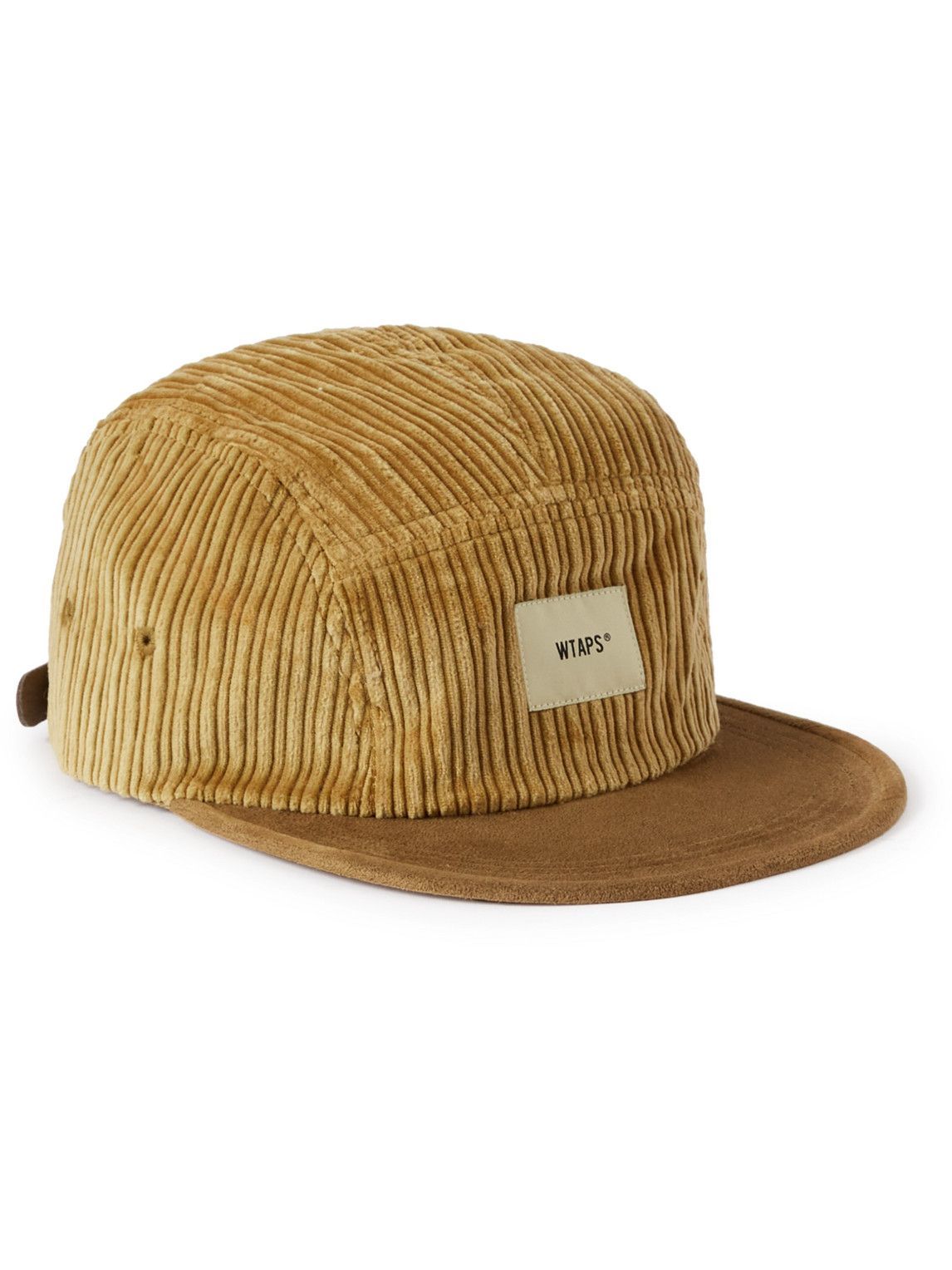 Logo-Appliquéd Cotton-Corduroy Cap WTAPS