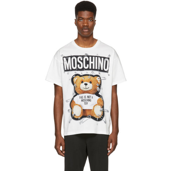 moschino teddy bear t shirt