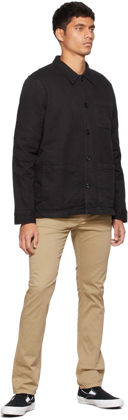 Nudie Jeans Beige Slim Adam Trousers 