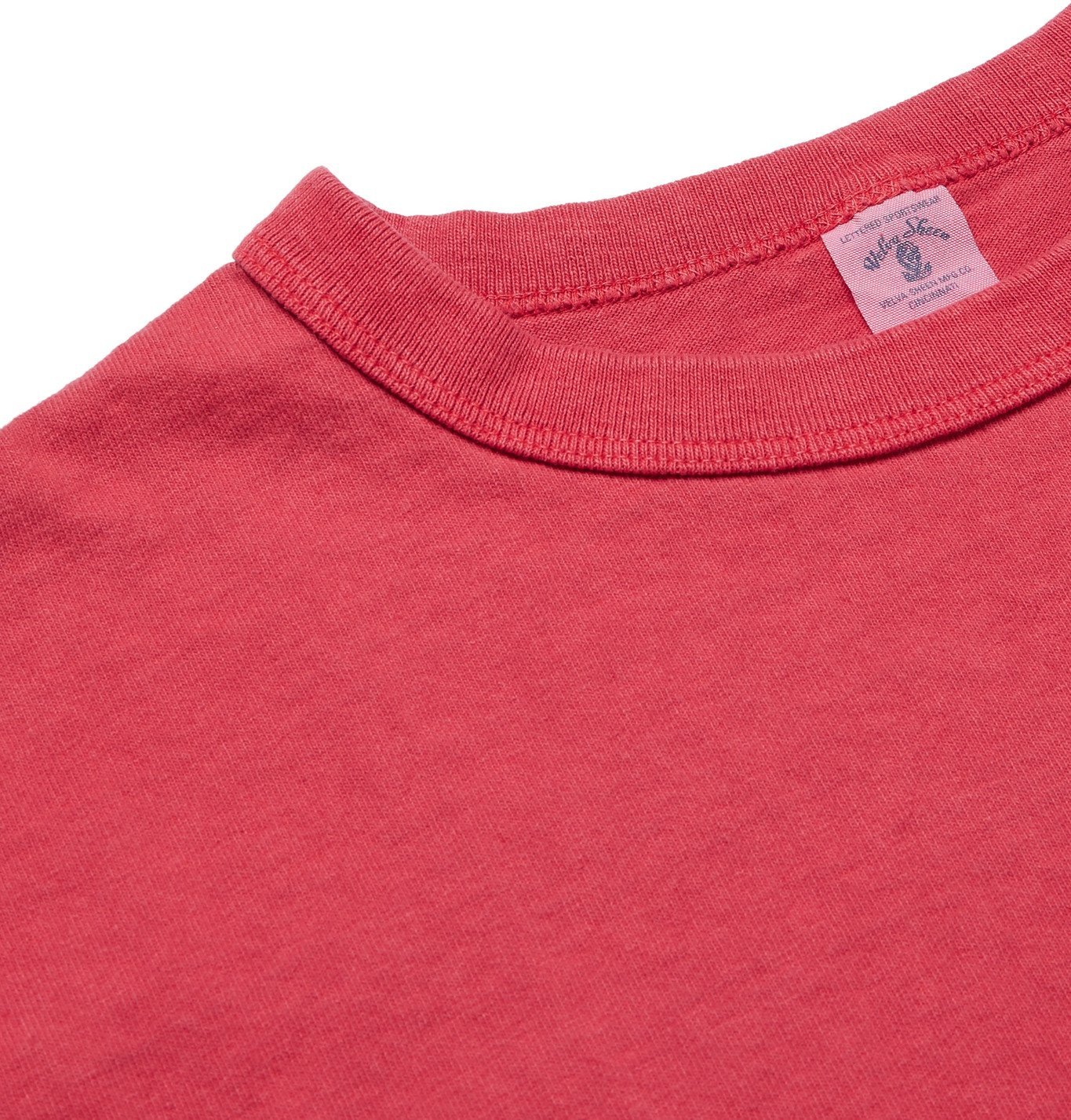 Velva Sheen - Cotton-Jersey T-Shirt - Red Velva Sheen