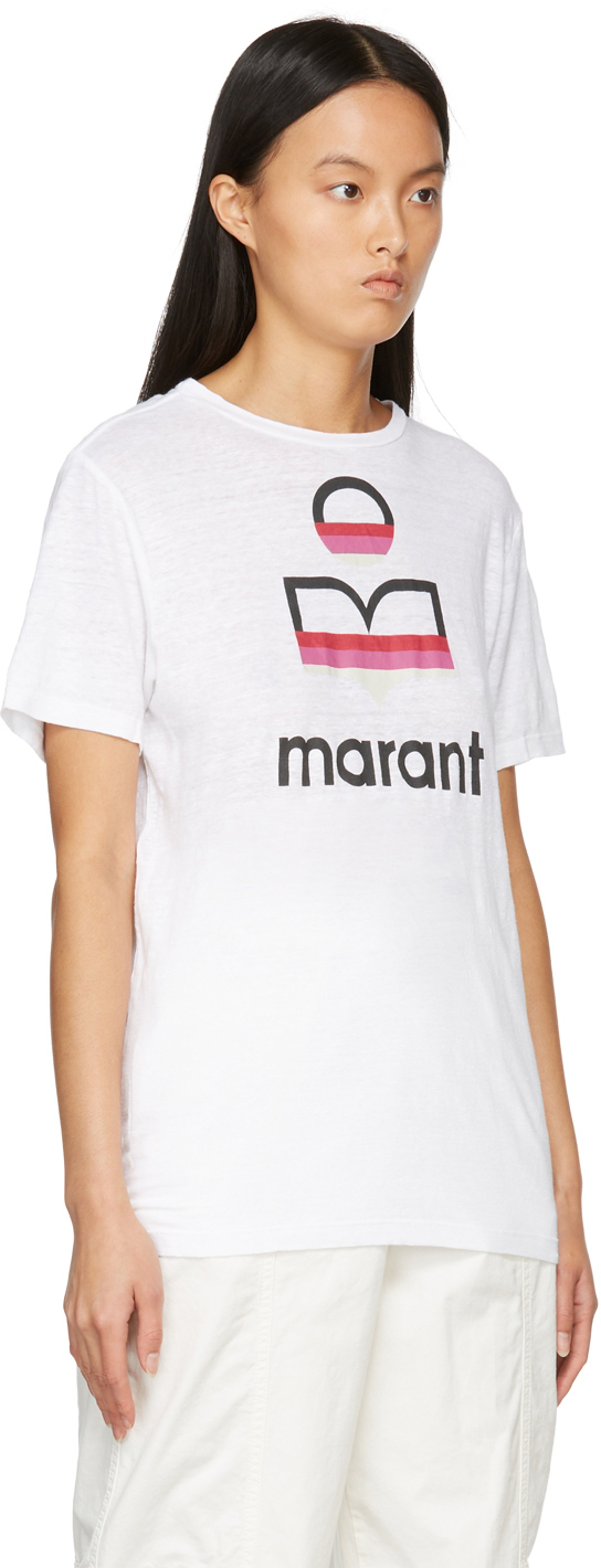 Isabel Marant Etoile White Zewel T-Shirt