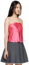 Reformation Pink Spritz Top