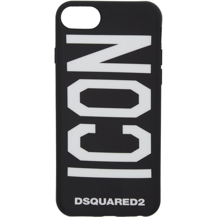 Gasvormig Vervormen Dakraam Dsquared2 Black Icon iPhone 7 Case Dsquared2