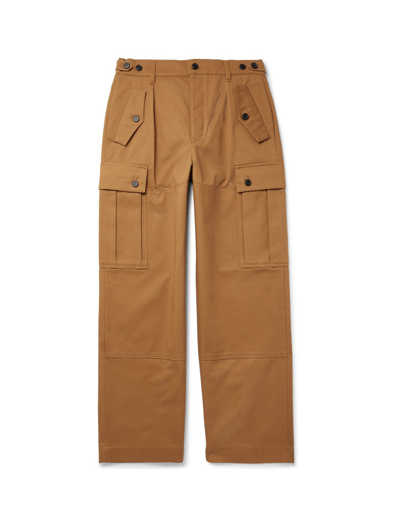 LOEWE - Cotton-Drill Cargo Trousers - Brown Loewe