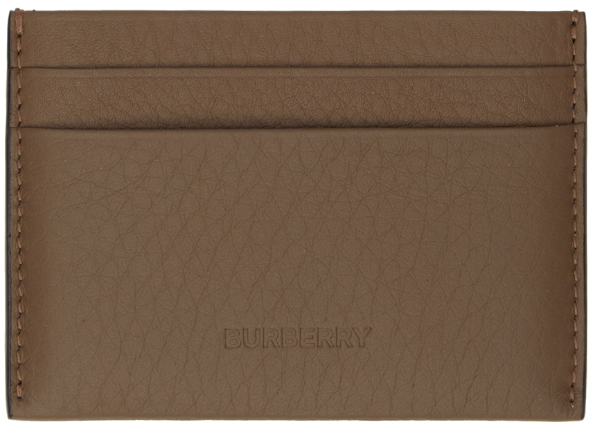 Burberry Brown Sandon Card Holder Burberry