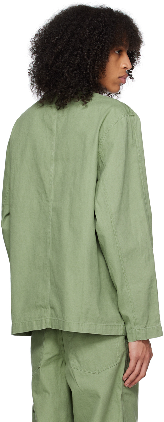 mens nike green jacket
