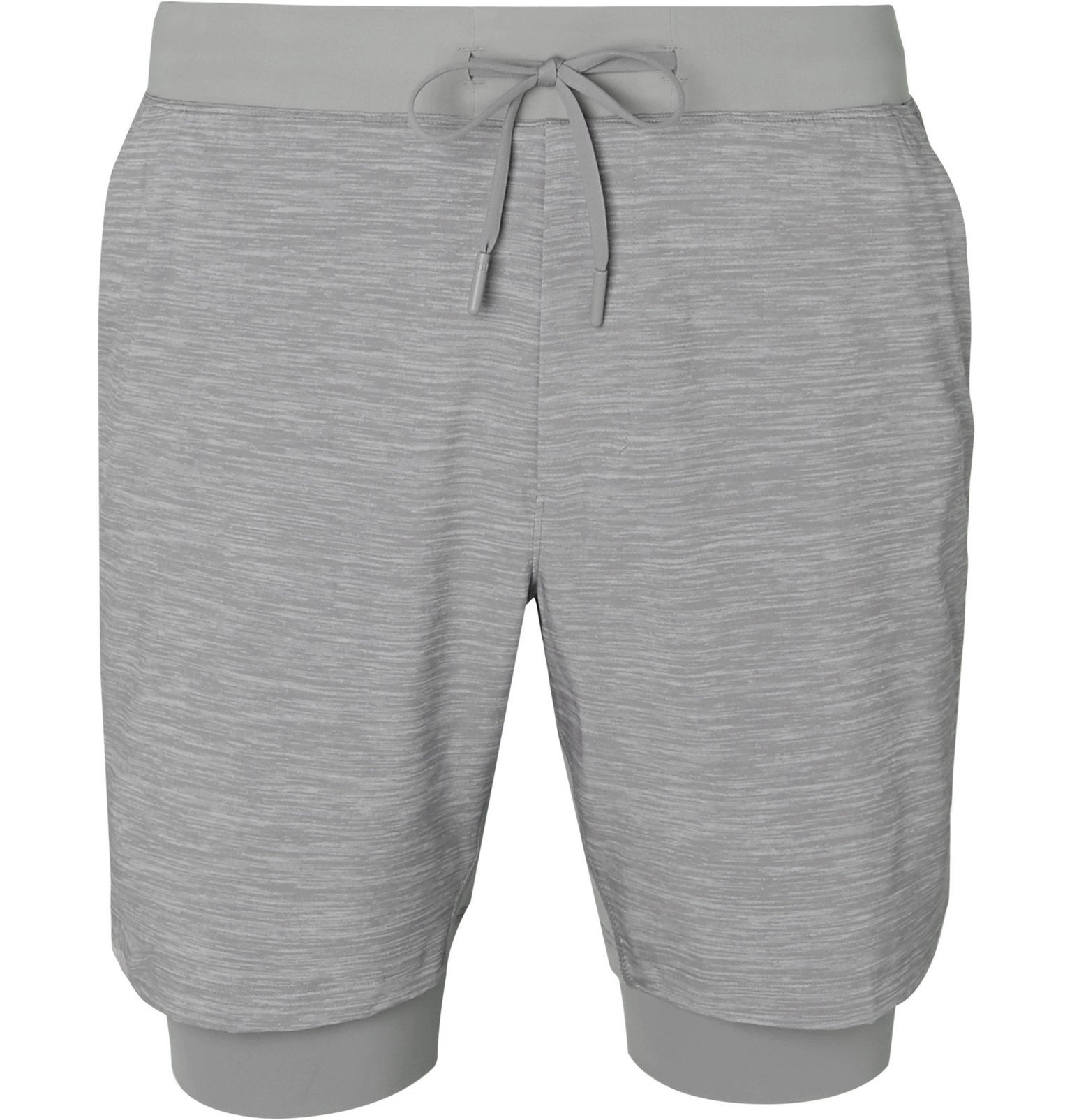 gray lululemon shorts