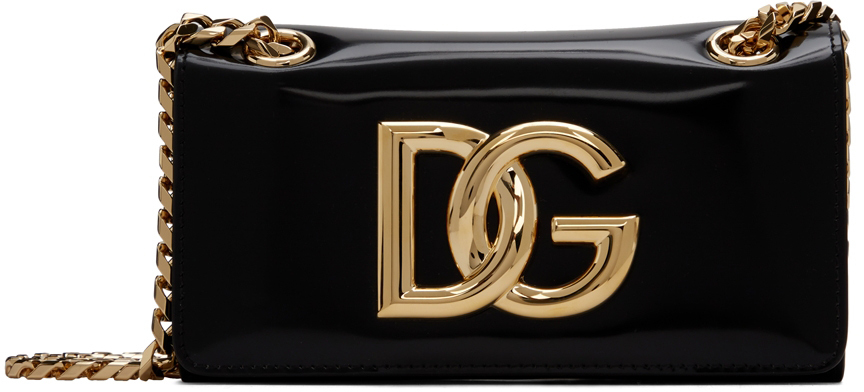 Photo: Dolce & Gabbana Black 3.5 Phone Shoulder Bag