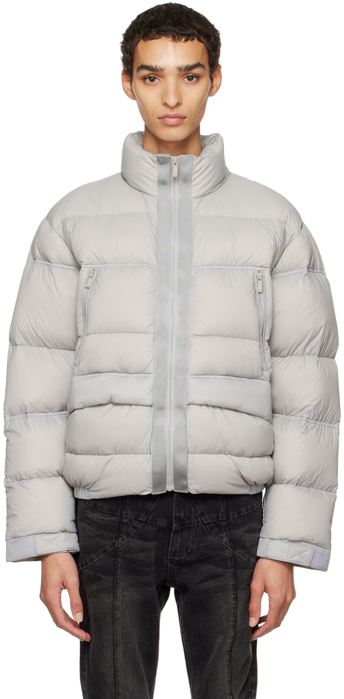 C2H4 Gray Staff Uniform Down Jacket C2H4