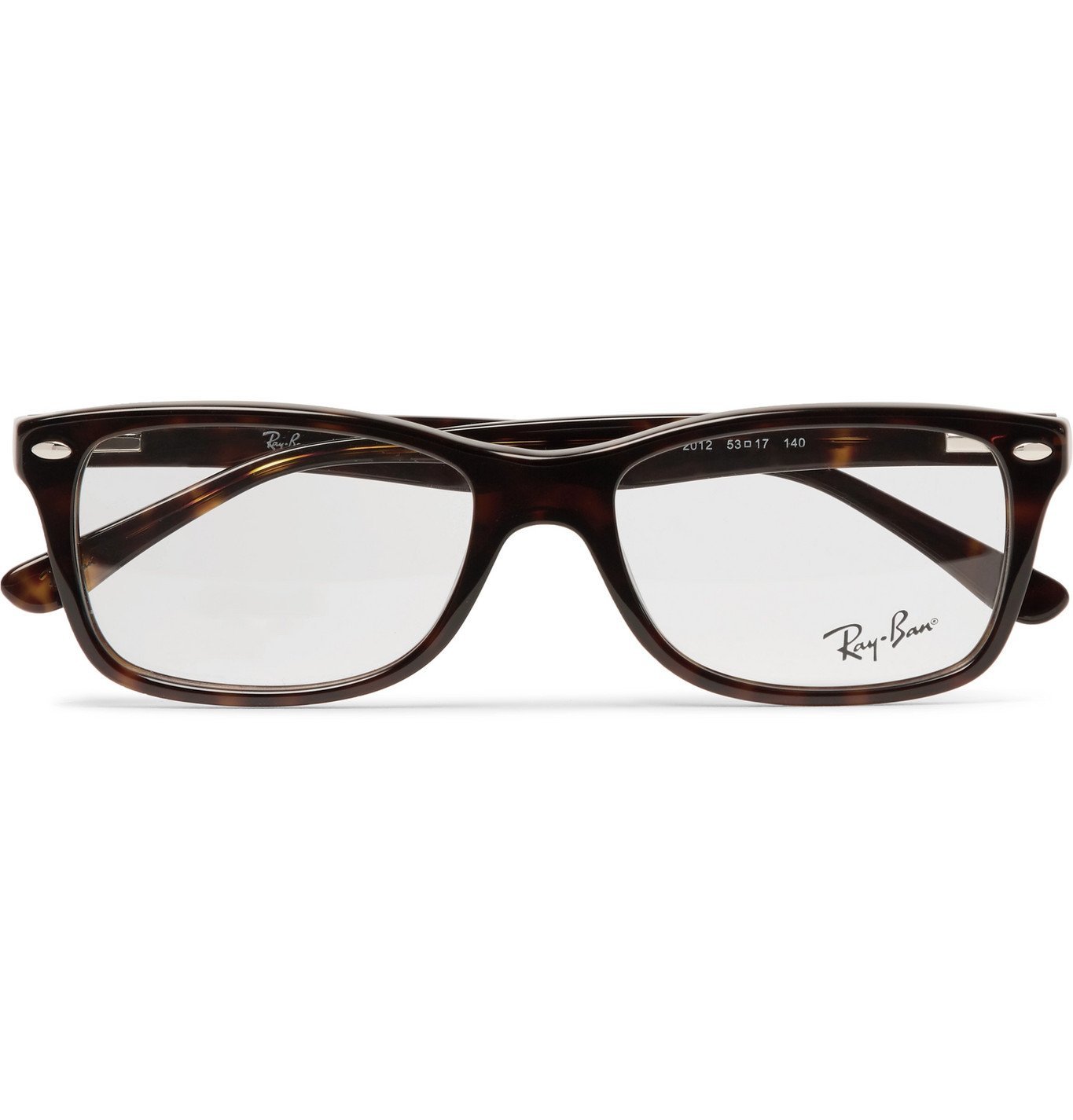 Ray-Ban - Square-Frame Acetate Optical Glasses - Brown Ray Ban