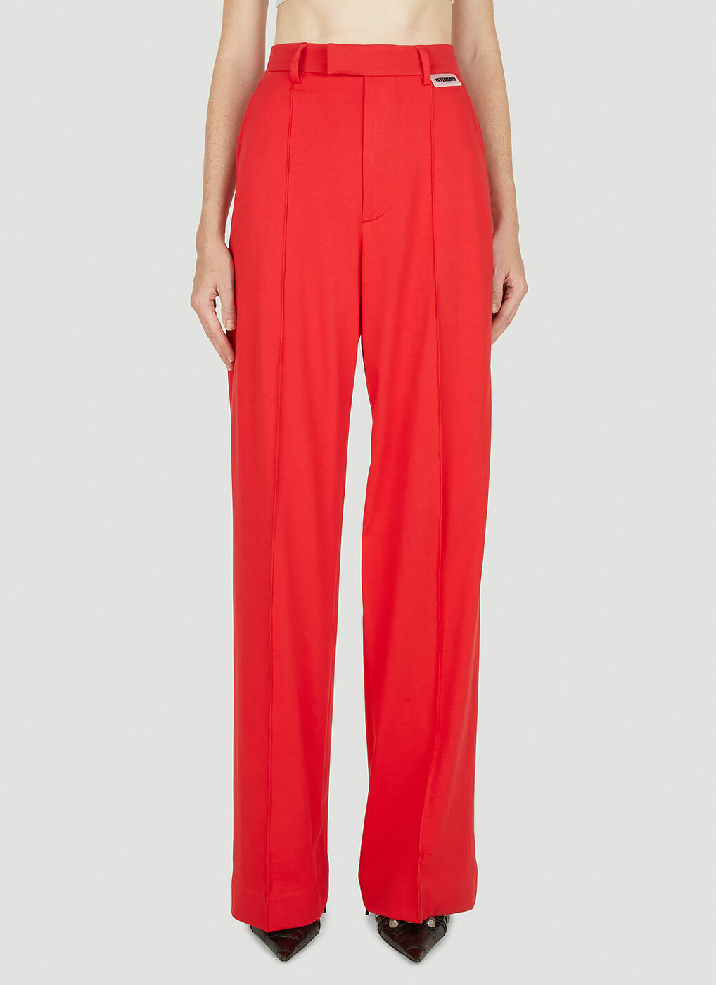 Tailored Pants in Red Vetements