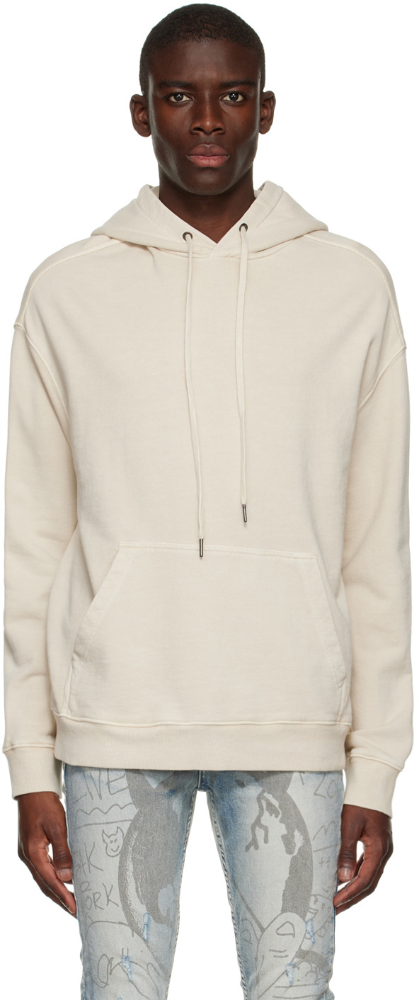 Ksubi Beige 4 X 4 Hoodie Ksubi