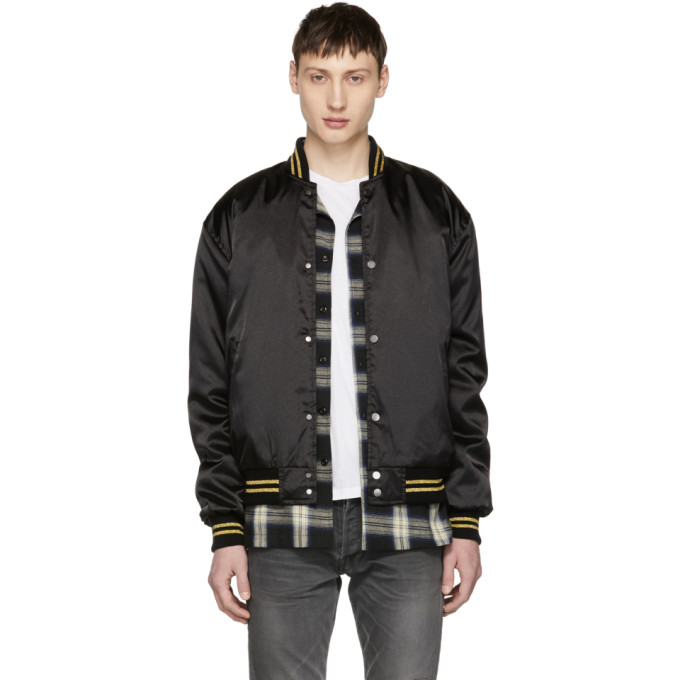 rhude flight jacket