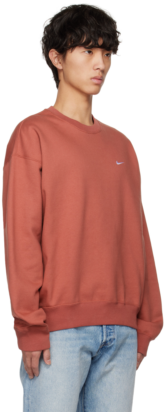 mens burgundy nike sweatshirt
