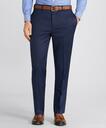 Brooks Brothers Men's Flex Regent-Fit Micro-Check Wool Trousers | Blue