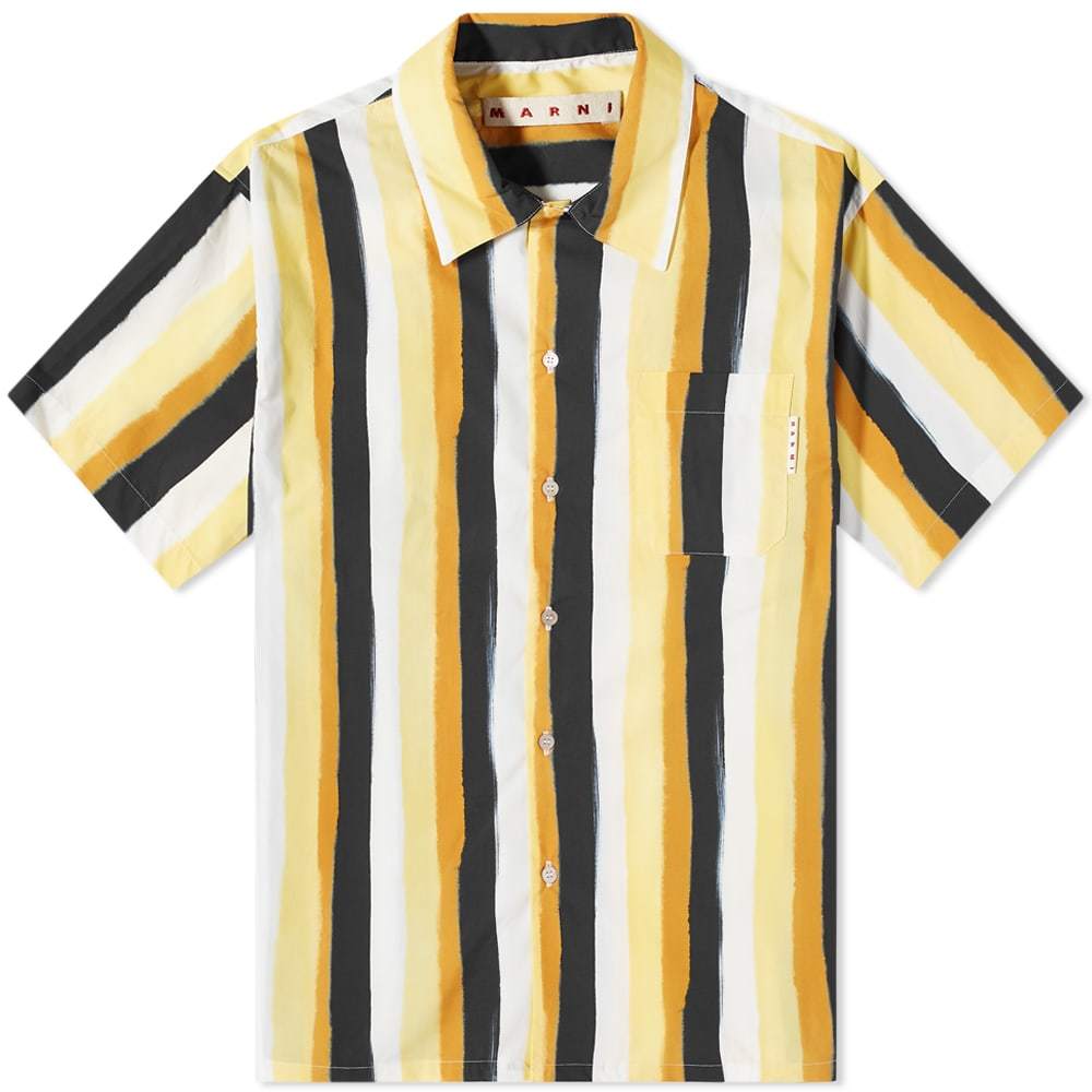 Marni Horizons Poplin Bowling Shirt Marni