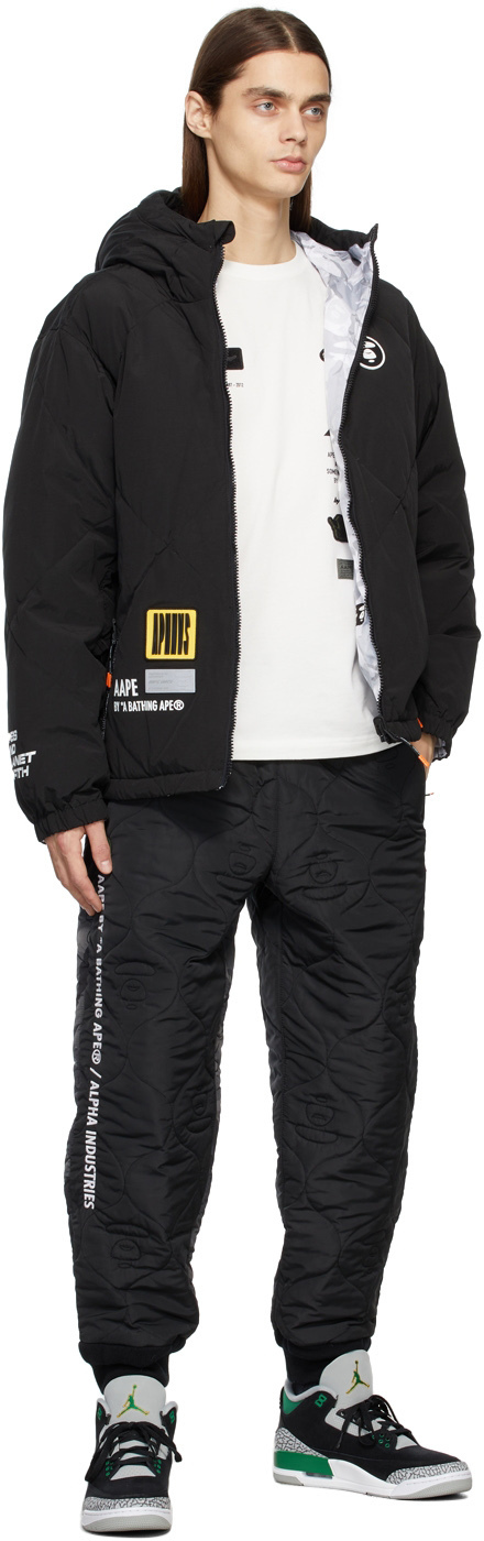 a bathing ape down jacket