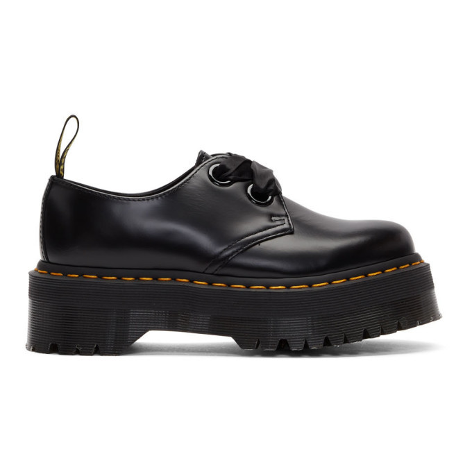 Dr. Martens Black Ribbon Lace-Up Holly 
