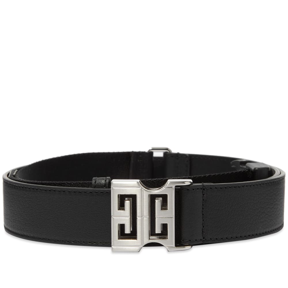 Givenchy Men's 4G Release Buckle Belt in Black Givenchy