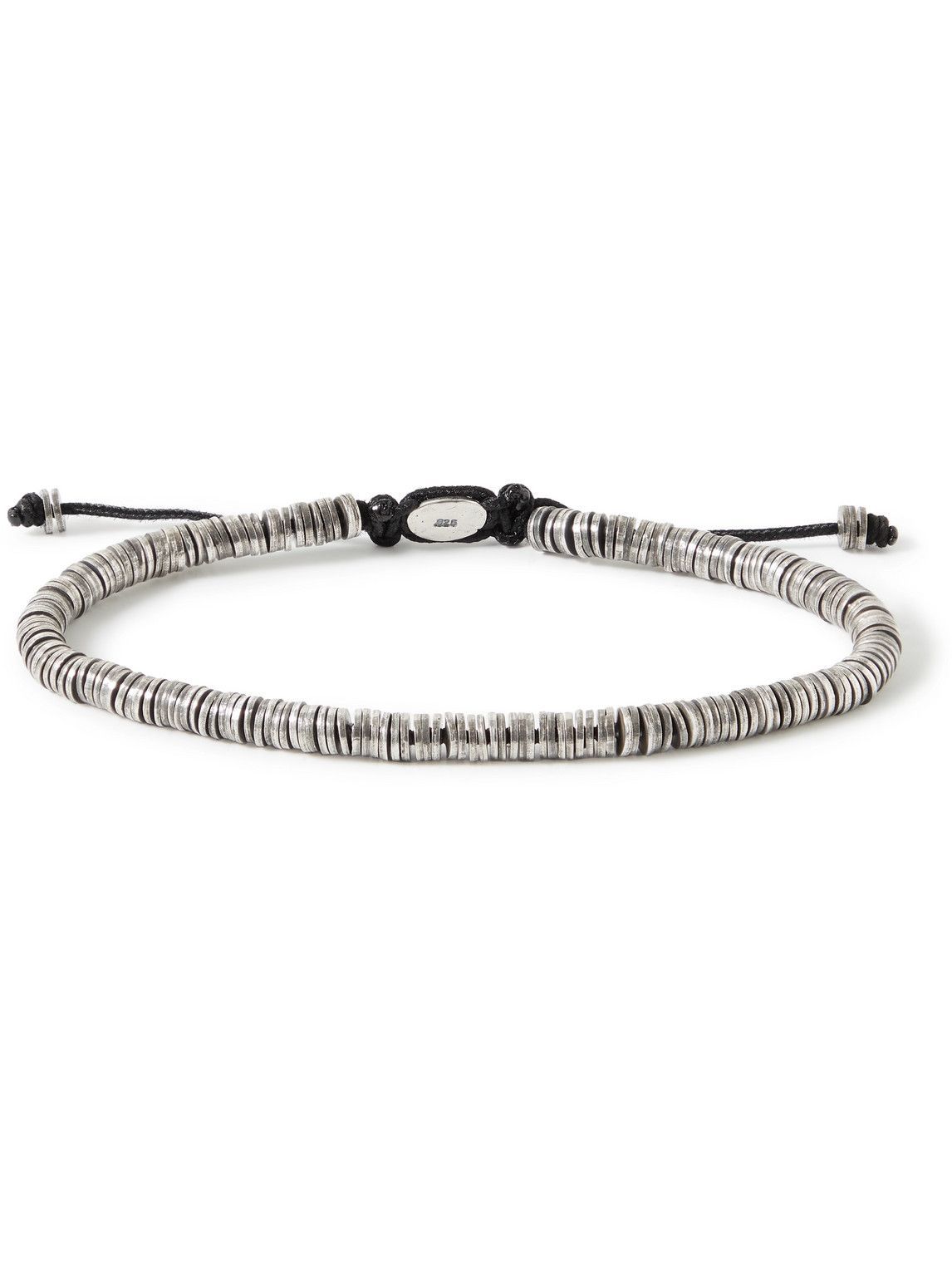 M. Cohen - Oxidised Silver Bracelet - Black M.Cohen