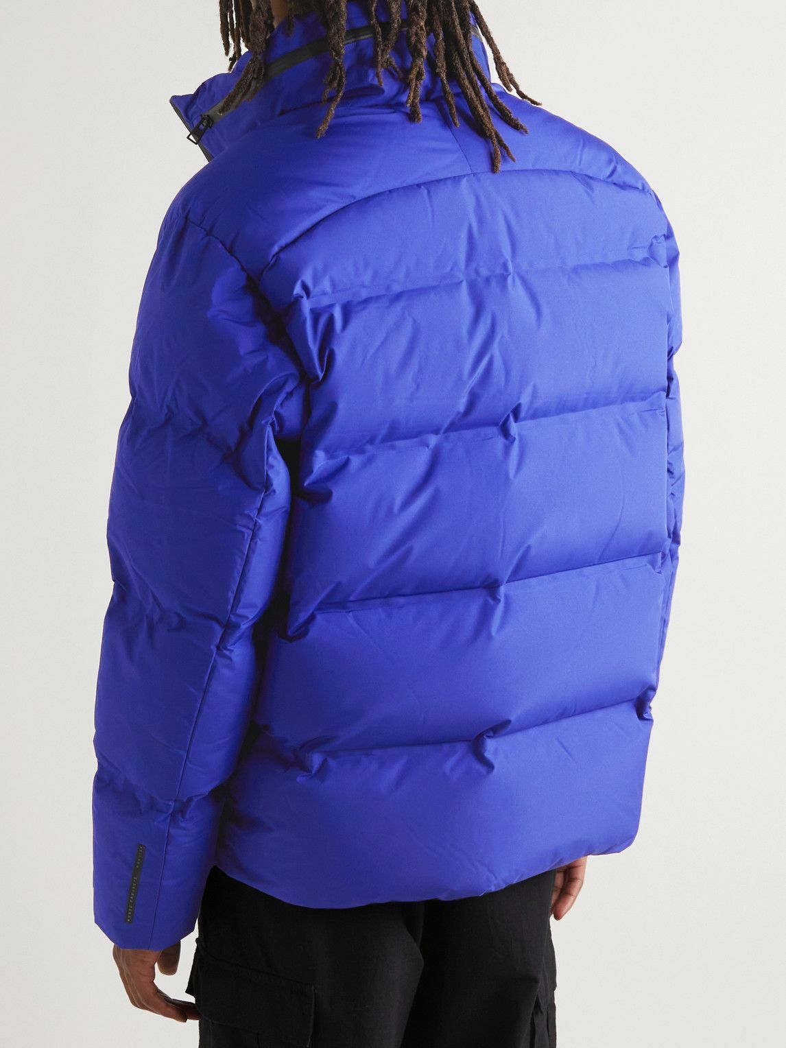 Norse Projects Arktisk - Quilted Shell Down Jacket - Blue