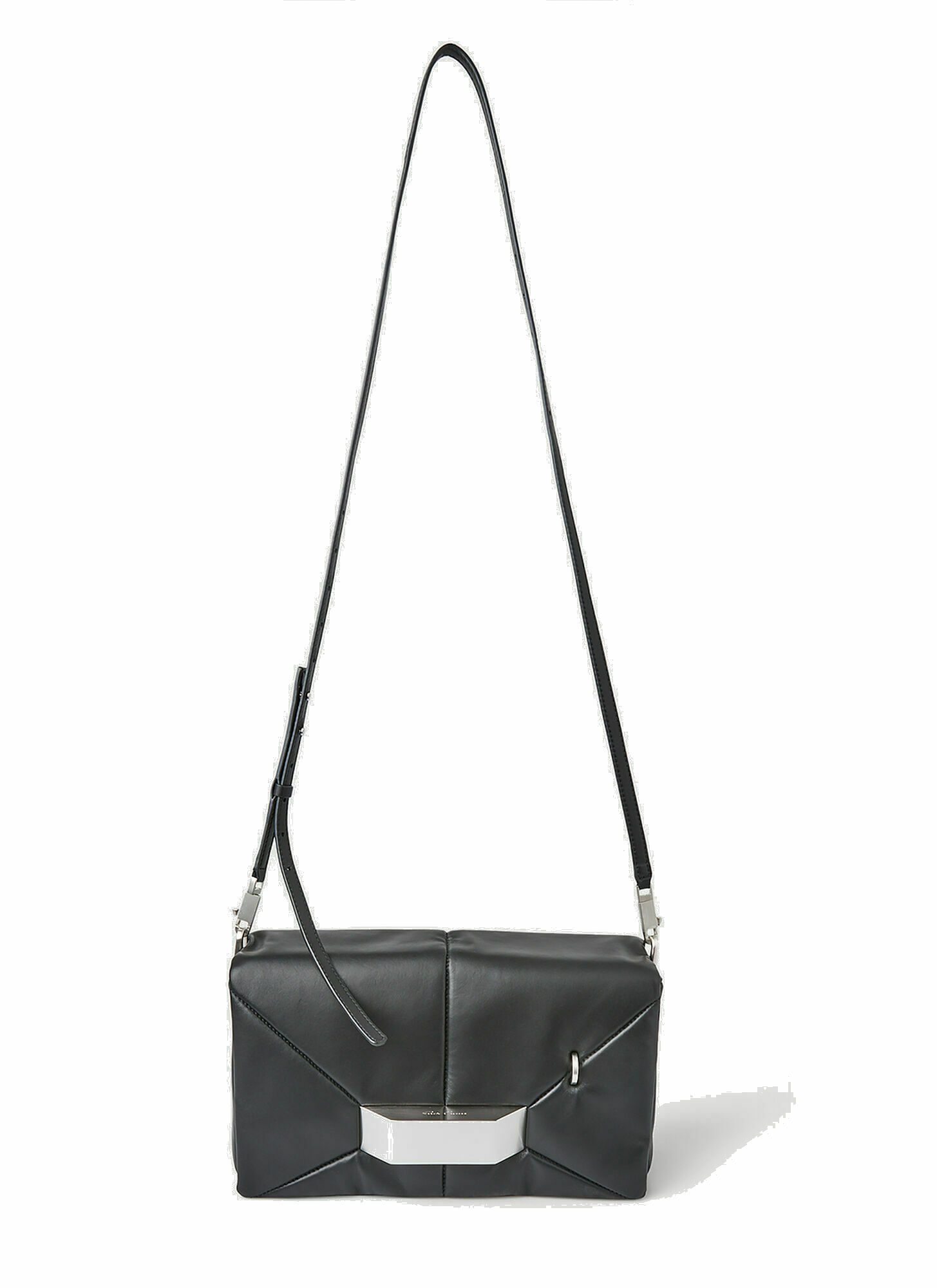 Photo: Griffin Big Quilted Crossbody Bag in Black