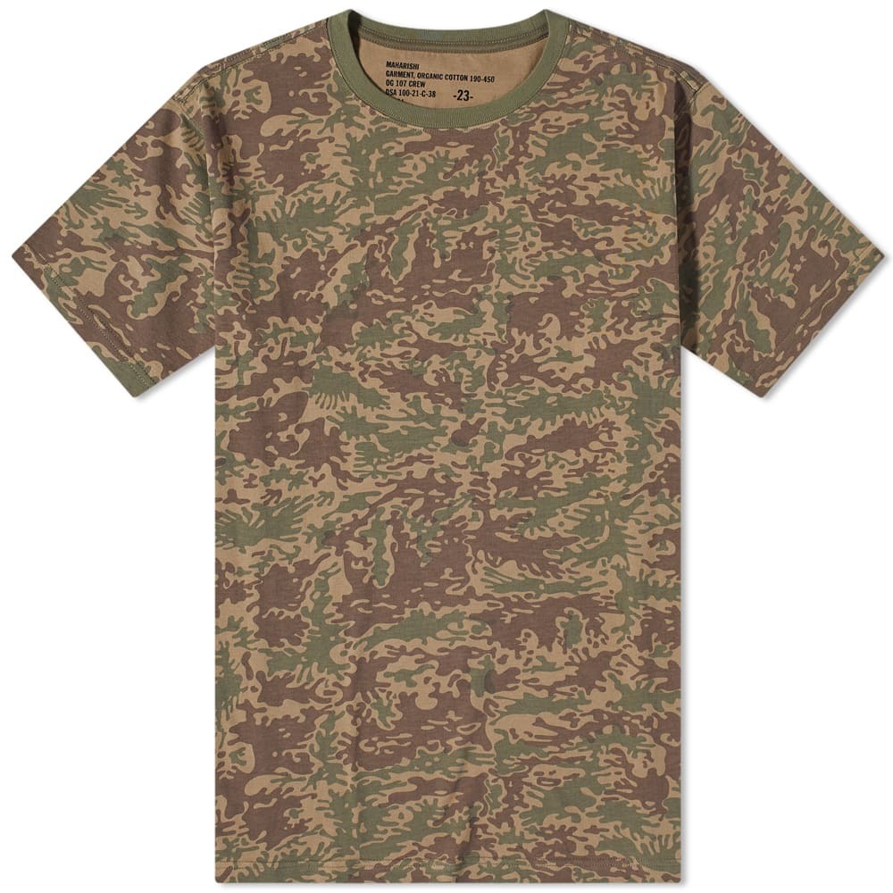 Maharishi Men's Camo TShirt in Jungle Maharishi