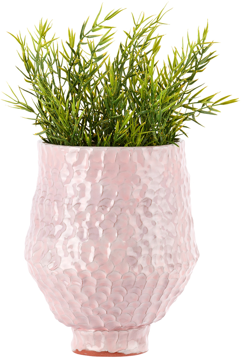 GERSTLEY Pink Large Ceramic Vase