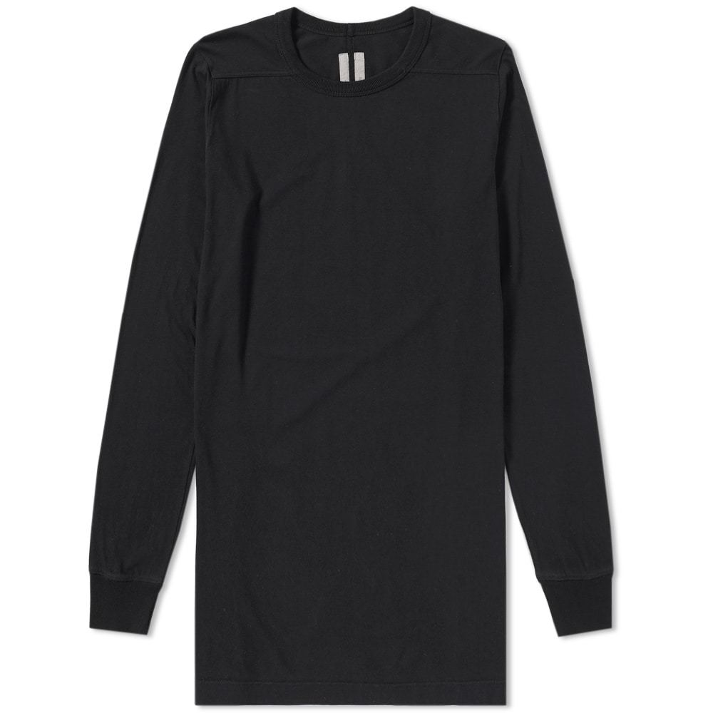 Rick Owens Long Sleeve Riveted Level Tee Rick Owens