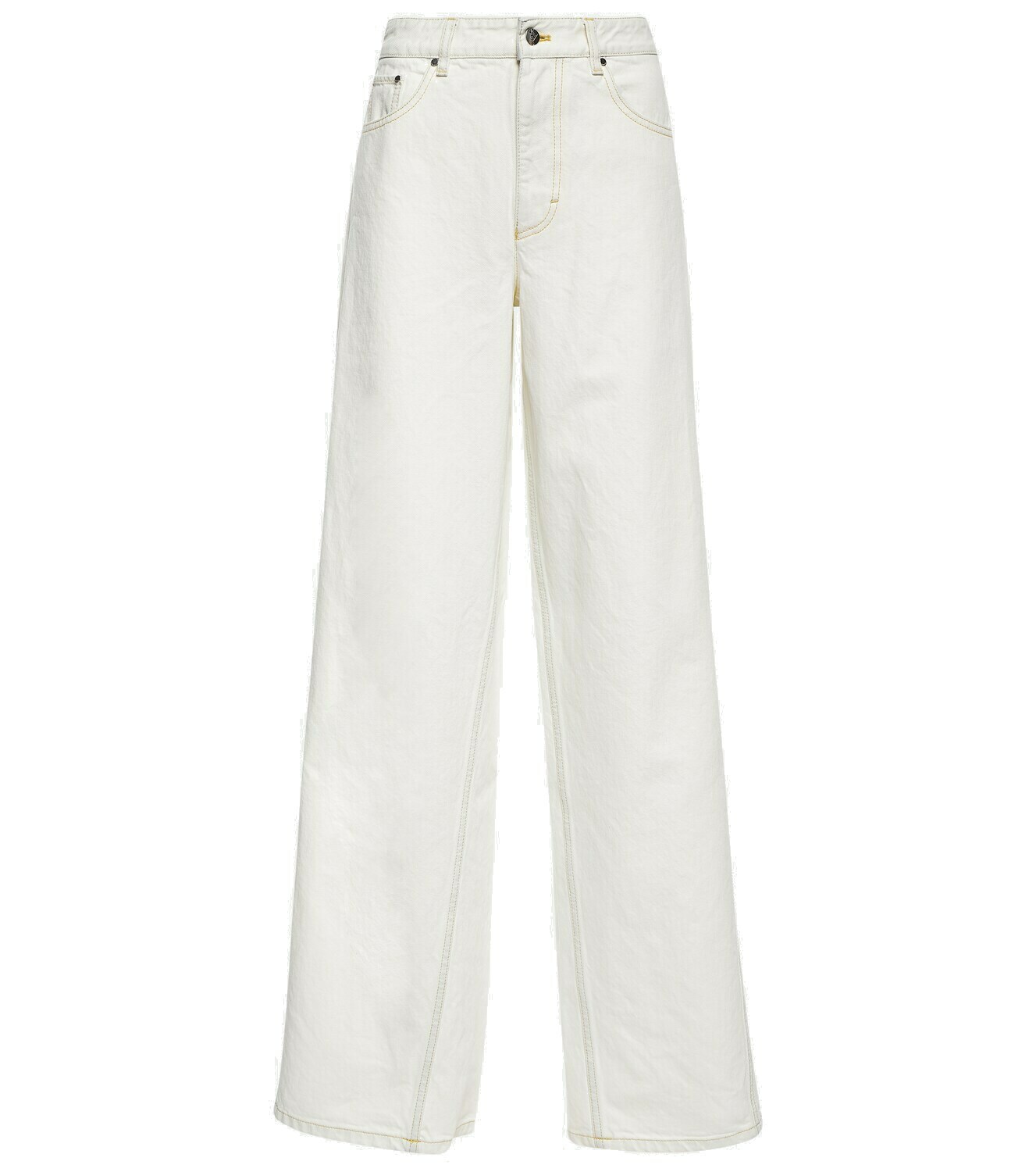 Moncler Genius - Mid-rise wide-leg cotton pants Moncler Genius