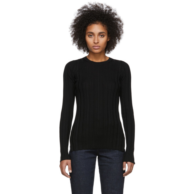 helmut lang black sweater