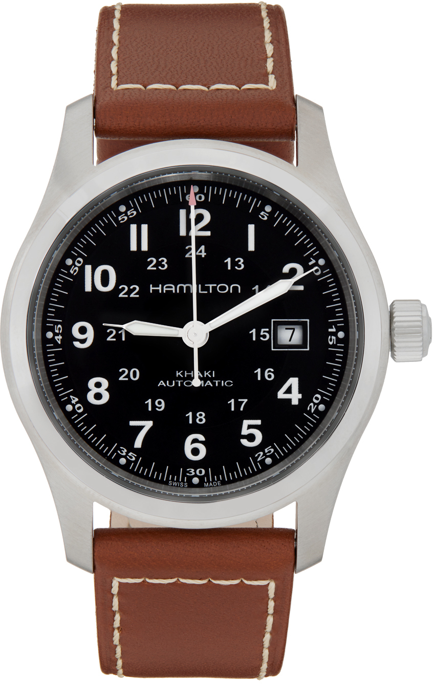 Hamilton Brown Khaki Field Automatic Watch Hamilton