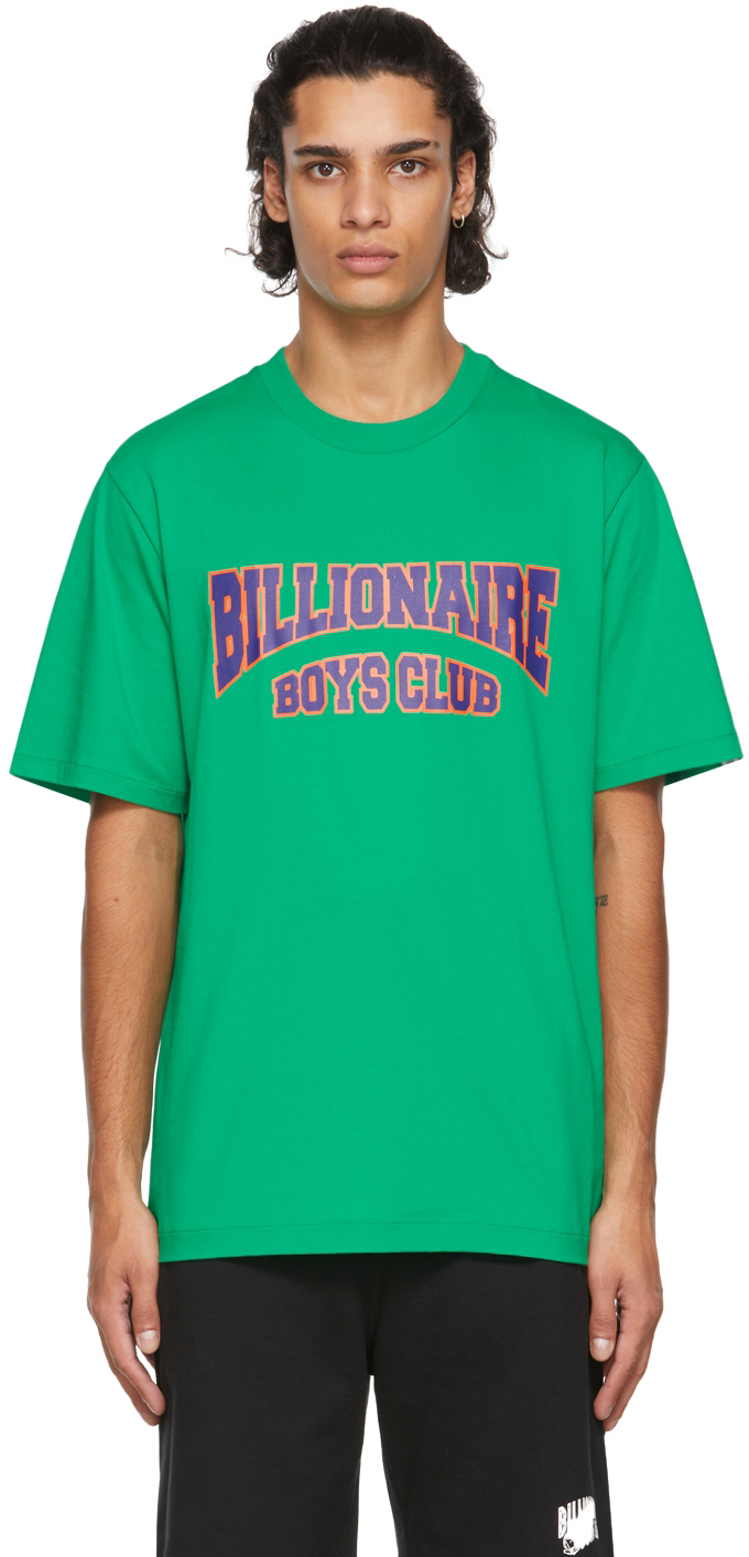 Billionaire Boys Club Green Varsity Logo TShirt Billionaire Boys Club